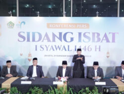 Pemerintah Tetapkan 1 Syawal 1446 H Bertepatan 31 Maret 2025