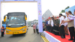 Fasilitasi Mudik Gratis 7.919 Warga, Mualem Lepas Puluhan Bus dari Terminal Batoh