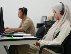Peserta Tunanetra Dapat Pelayanan Istimewa dari USK di Hari Kedua UTBK