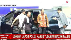 Terkait Tuduhan Ijazah Palsu, Presiden ke-7 RI Joko Widodo Laporkan Rakyatnya Sendiri ke Polisi