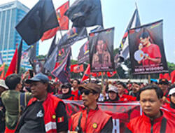 Buruh tidak Percaya Pidato Prabowo di May Day: Hanya Gimmick, Kami Sudah Muak !
