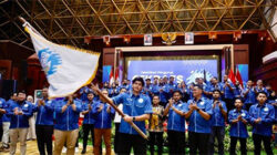 Disaksikan Sang Bunda, Putra Gubernur Mualem Dilantik Jadi Ketua Gekrafs Aceh
