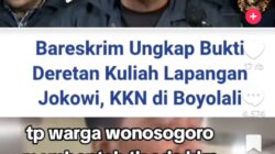 Sialan ! Masyarakat Wonosegoro Bantah Jokowi KKN di Desa Mereka
