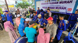 Ditpolairud Polda Aceh Salurkan 1,2 Ton Beras Murah untuk Masyarakat