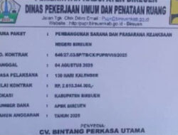 Pemkab Bireuen Lebih Mementingkan Fasilitas Kejari Ketimbang Irigasi Rakyat