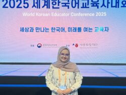 Khairunnisa, Alumni USK Melangkah ke Panggung Guru Bahasa Korea