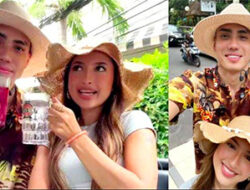 Setelah di Aceh Ditemani Selebgram Cantik, Aisar Khaledd Bertahun Baru di Bali Bersama Jennifer Coppen