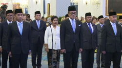 Prabowo Lantik 25 Pejabat Tinggi, Termasuk Gubernur dan Wagub Papua