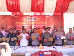 Polda Aceh Gagalkan Peredaran 80,5 Kg Sabu, 1,3 Ton Ganja, dan 1 Kg Kokain