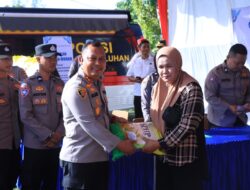 Kapolda Aceh Tinjau Gerakan Pangan Murah di SPN Seulawah