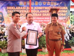 Polda Aceh Bentuk 94 Kampung Bebas Narkoba