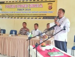 “Polisi Saweu Sikula”, Kolaborasi Disdik dan Polda Aceh Tekan Kenakalan Remaja di Aceh Selatan