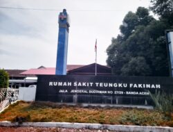 Rumah Sakit Tgk Fakinah dan Kisah Pahit dr Saleh Suratno