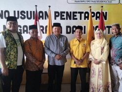 Ampon Bang Dukung TRK Jadi Ketua Golkar Aceh