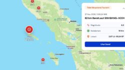 BREAKING NEWS: Aceh Diguncang Gempa Magnitudo 6,3