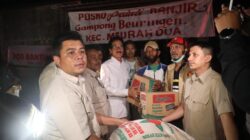 Gerindra Aceh Salurkan Bantuan ke Sejumlah Posko Bencana di Pidie Jaya