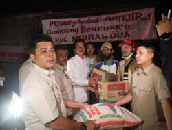 Gerindra Aceh Salurkan Bantuan ke Sejumlah Posko Bencana di Pidie Jaya