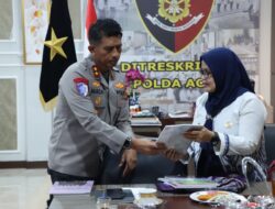 Polda Aceh dan Komnas Perempuan Perkuat Sinergi Tangani Kasus Kekerasan terhadap Perempuan