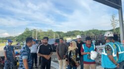 Mualem Tinjau Material Tower untuk Percepat Pemulihan Listrik Aceh