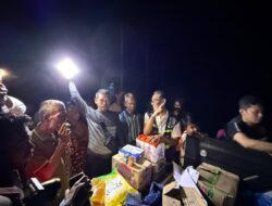 Bea Cukai Lhokseumawe Salurkan Bantuan Kemanusiaan untuk Korban Banjir di Langkahan