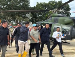 Kapolda Aceh Sambut Mendagri di Tamiang, Paparkan Langkah Cepat Polri Tangani Banjir