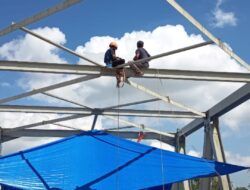 USK Bangun Sling Darurat untuk Jangkau Wilayah Terisolasi Banjir di Bireuen, Bantuan Tembus Teupin Mane