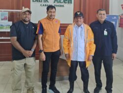 Dirut Bank Aceh Dampingi Gubernur dan Bupati Singkil Tinjau Cabang Singkil