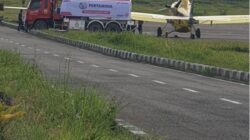 SPBU Aceh Tengah Mulai Beroperasi Kembali, BBM Dipasok Lewat Udara