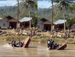Wagub Aceh Terjatuh ke Sungai Saat Kunjungi Korban Banjir Pameu, Rombongan Selamat