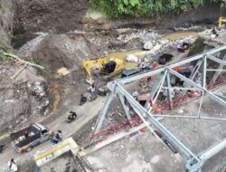 Jembatan Tenge Besi Dibuka, Akses Logistik ke Dataran Tinggi Gayo Berangsur Pulih