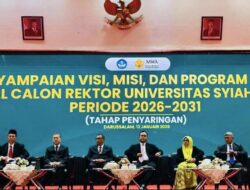 Enam Calon Rektor USK Paparkan Visi-Misi di Hadapan MWA