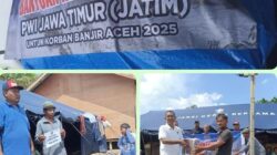 Bantuan PWI Jatim dan Jurnalis Siaga Bencana Malang Raya Disalurkan ke Korban Banjir Aceh Utara