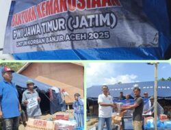 Bantuan PWI Jatim dan Jurnalis Siaga Bencana Malang Raya Disalurkan ke Korban Banjir Aceh Utara