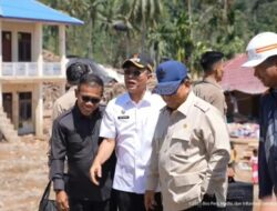 Prabowo Sebut Ada Swasta Tertarik Manfaatkan Lumpur Sisa Banjir Sumatera