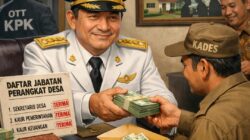 Jual-beli Jabatan Perangkat Desa; Potret Serakah Seorang Bupati