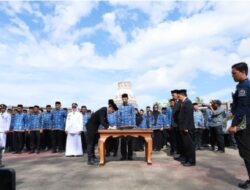 Kenang Perjuangan Teuku Umar, Bupati Aceh Barat Lantik Pejabat di Tugu Kopiah Meukeutôp