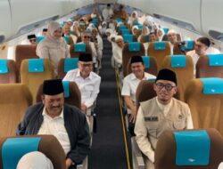 Garuda Hibah Pesawat untuk Sarana Manasik di Asrama Haji Aceh