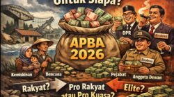 APBA 2026 Sudah Dicairkan … Dicairkan untuk Siapa?
