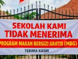 Tegas! Sekolah Ini Tolak MBG