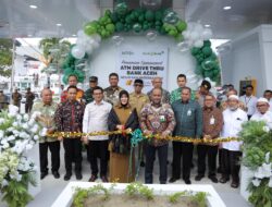 Bank Aceh Resmikan ATM Drive Thru di Taman Kota Banda Aceh