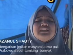 Soal tak Ada Lagi Pengungsi di Tenda, Warga Ini Sebut Presiden Prabowo Berbohong