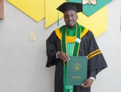 Mahasiswa Internasional USK Asal Gambia Raih Gelar Magister, Teliti Dampak Infrastruktur Pelabuhan Lampulo