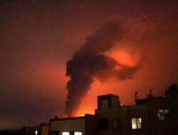 AS Tersinggug, Israel Serang Depot Minyak Iran … Sebut di Luar Kesepakatan