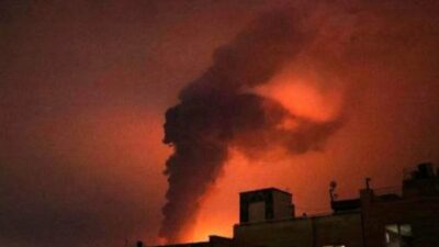 AS Tersinggug, Israel Serang Depot Minyak Iran … Sebut di Luar Kesepakatan