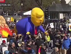 Jutaan Warga AS Gelar Aksi “No Kings”, Tolak Kepemimpinan Otoriter Trump