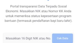 Warga Aceh Desil 8–10 tak Dapat JKA, Cek Keluarga Anda Masuk Desil Berapa Melalui Link Ini
