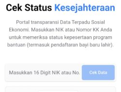 Warga Aceh Desil 8–10 tak Dapat JKA, Cek Keluarga Anda Masuk Desil Berapa Melalui Link Ini