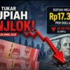 Rupiah Tersungkur ke Rp17.326, Efek Danantara dan Gejolak Global
