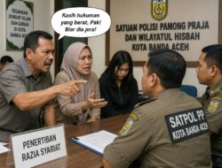 Seorang Ayah Minta  Satpol PP Banda Aceh Hukum Berat Anak Gadisnya