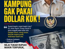 “Orang Kampung tak Pakai Dollar” Cerminan Kekuasaan yang Mati Rasa